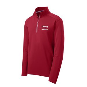 Sport-Tek® Sport-Wick® Textured 1/4-Zip Pullover – Mens