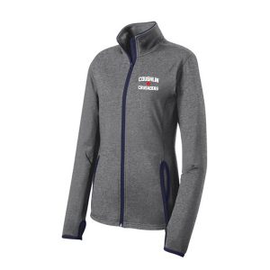 Sport-Tek® Sport-Wick® Stretch Contrast Full-Zip Jacket – Ladies