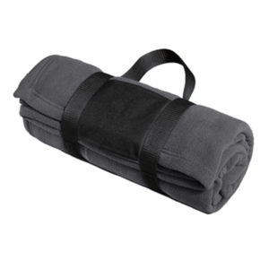 Port Authority® Fleece Blanket with Carrying Strap